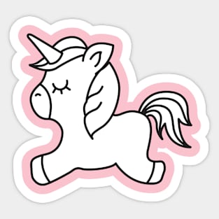 Baby Unicorn Sticker